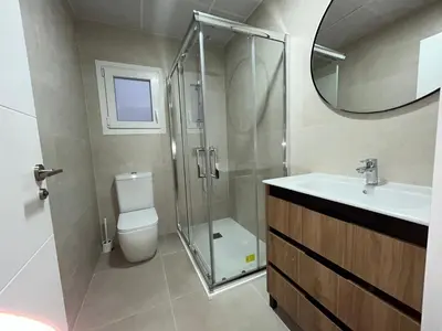 Un baño de Aparts Zentrum Barrioverde