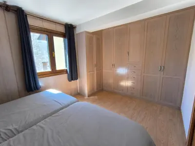 Cama o camas de una habitación en Ibón de Piniecho