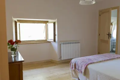 Cama o camas de una habitación en El Trujal de las Bardenas