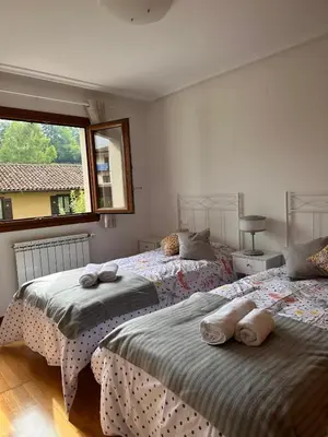 Cama o camas de una habitación en Xorroxin