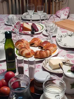 Comida en o cerca de este hostal o pensión