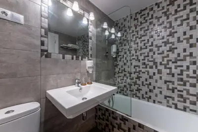 Un baño de Hotel de Montaña El Mirador