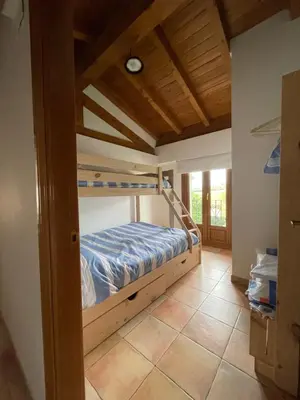 Cama o camas de una habitación en Amets etxea