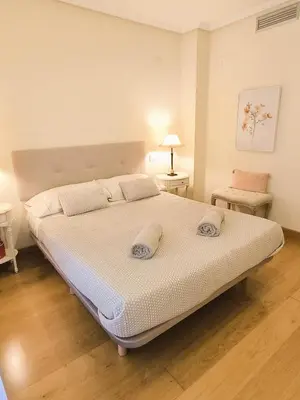 Cama o camas de una habitación en El Sitio de Agustina by Alogest