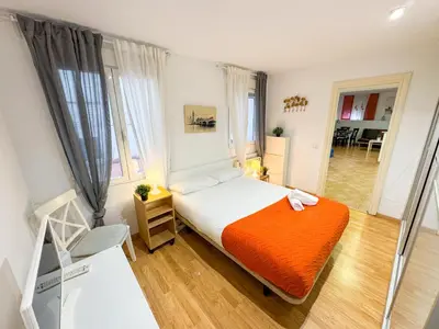 Cama o camas de una habitación en Canal del Pilar - Turistea