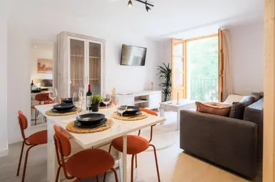 Zona de estar de Loft Loarre | Estudio Premium Renovado | 5 Pax