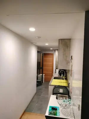 Una cocina o zona de cocina en Apartment in the center of Pamplona