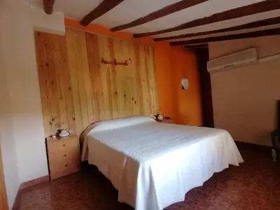Cama o camas de una habitación en Casa Gil