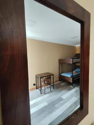 Cama o camas de una habitación en Cal Perico, apartamento con terraza