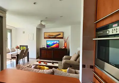 Una cocina o zona de cocina en Apartamento Peña Telera: Las Margas Golf