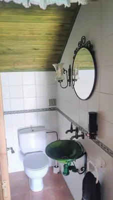 Un baño de Casa Irama - Casa rural para grupos cerca de Aínsa - Pirineo Aragonés