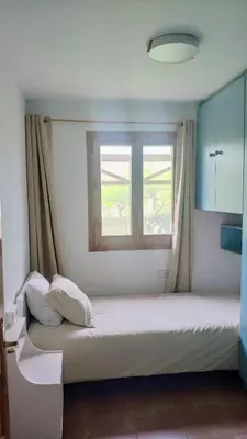 Cama o camas de una habitación en Casa Irama - Casa rural para grupos cerca de Aínsa - Pirineo Aragonés