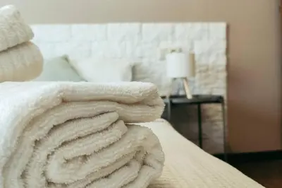 Cama o camas de una habitación en Encanto rural con gran terraza