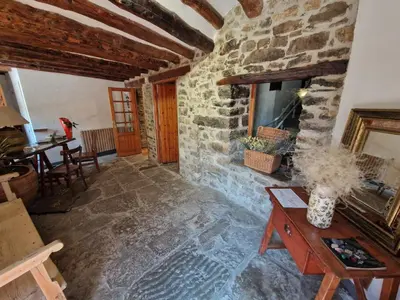 Zona de estar de Casa Rural La Choca