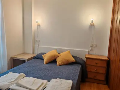 Cama o camas de una habitación en Confort en la Vall de Boí - Sol y buena ubicación - Cuc 5