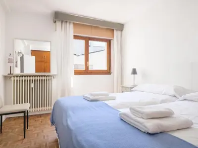 Cama o camas de una habitación en Flor de Nieve