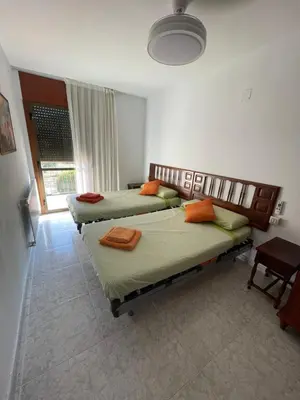 Cama o camas de una habitación en Luz de Ordesa