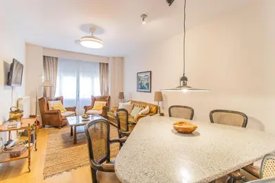 Zona de estar de Relax Above the City-Terrace, Views & Comfort