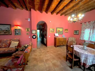 Zona de estar de Casa rural de la Abuela