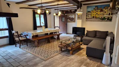 Zona de estar de Apartamento Las Pasarelas Bajos