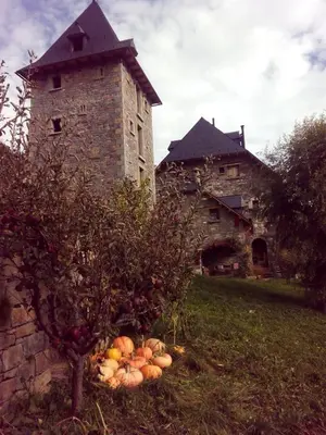 Jardín al aire libre en Casa Rural Fontamil