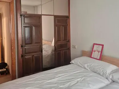 Cama o camas de una habitación en Apartamento Uxín