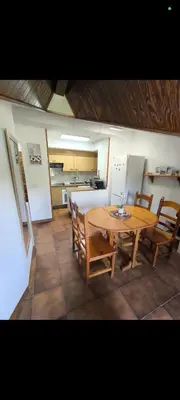 Una cocina o zona de cocina en Ático en Formigal - Parking Privado Incluido