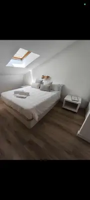 Cama o camas de una habitación en Ático en Formigal - Parking Privado Incluido