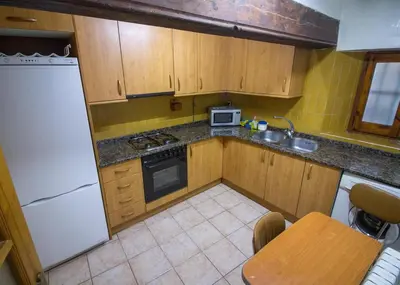 Una cocina o zona de cocina en Apartmento A