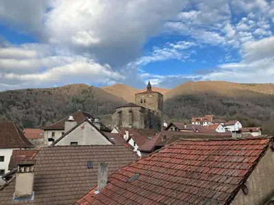 Vista general de una montaña o vista desde el apartamento