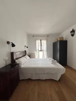 Cama o camas de una habitación en Los caballos Ordesa l Garaje l Céntrico