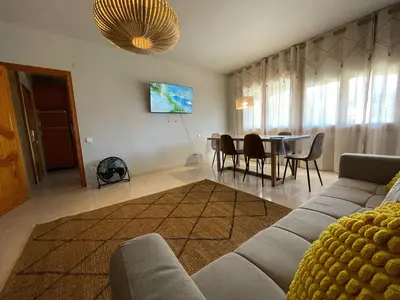 Una televisión o centro de entretenimiento en Aires de Horta