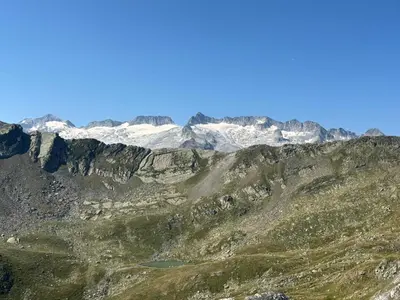 Vista general de una montaña o vista desde el apartamento