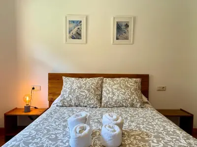 Cama o camas de una habitación en B29 - El encanto de Benasque