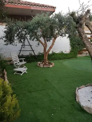 Jardín al aire libre en Cal Marcos