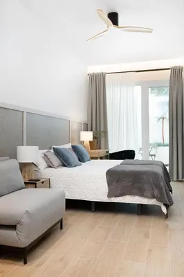 Cama o camas de una habitación en Loft Alojalia