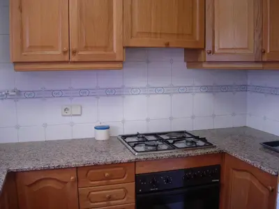 Una cocina o zona de cocina en Apartaments El Ribal