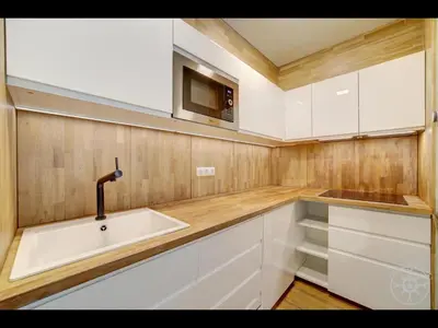 Una cocina o zona de cocina en CABANA de Alma de Nieve