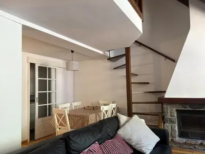 Zona de estar de BPirineos-La Montañeta