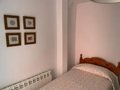 Cama o camas de una habitación en Casa Ferrero Salvador