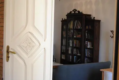 Biblioteca en el bed & breakfast