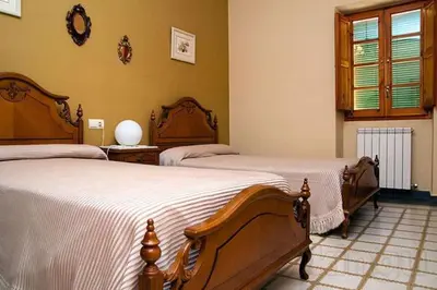 Cama o camas de una habitación en Casa Carrera Rural