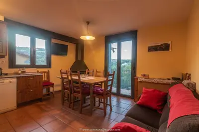 Una cocina o zona de cocina en Casa rural Graeras en Castigaleu