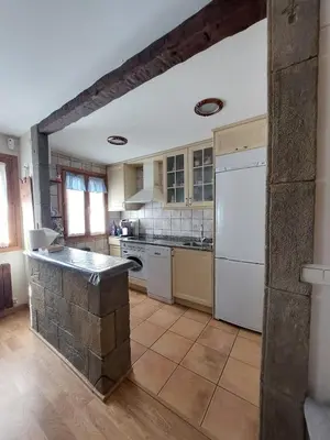 Una cocina o zona de cocina en El Pueyo de Jaca