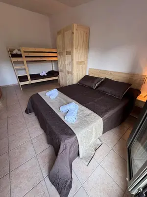 Cama o camas de una habitación en Somianatura - Casa Rural Capafonts