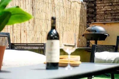 Bebidas en Atico Ordesa Barbacoa Terraza WiFi 4 Pax Ascensor