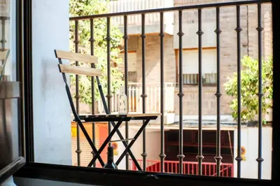 Un balcón o terraza de Casa Cosmos Arcade WiFi 4 Huéspedes