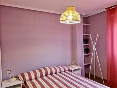 Cama o camas de una habitación en Monreal del Pilar - Turistea