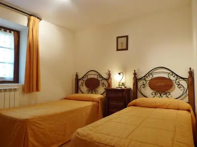 Cama o camas de una habitación en Casa Casbas