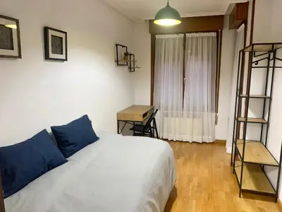 Cama o camas de una habitación en Casa Los Tios